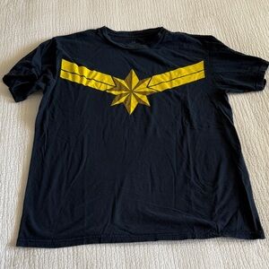 Marvel navy Captain Marvel t / L